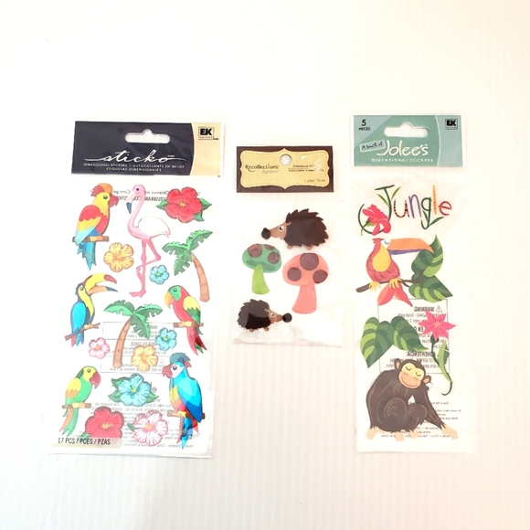 Stickers Set of 3 NWT Packs - Picture 1 of 1